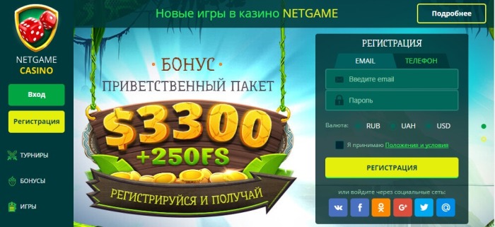 Привлекательность казино NetGame